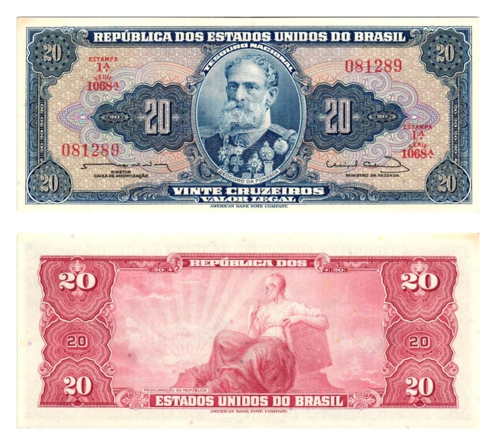 BRAZIL 20 cruzeiros ND XF