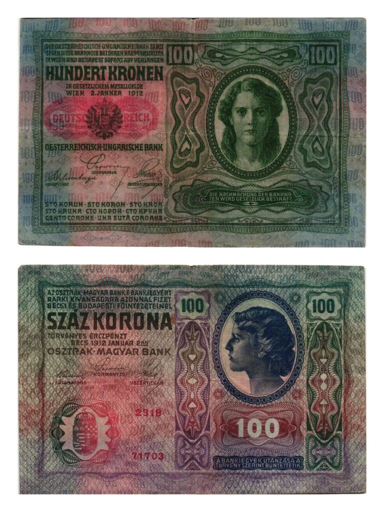 AUSTRIJA 100 kruna ND(1919) / pretisak Deutschösterreich / VF