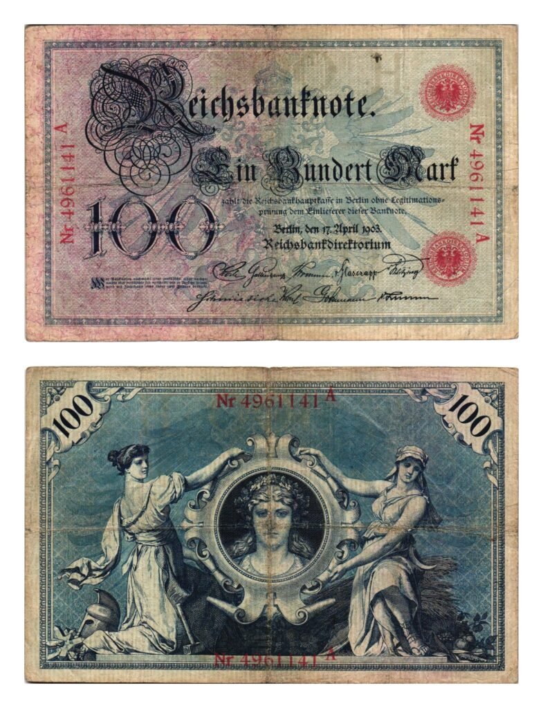 GERMANY 100 mark 1903 / Empire / Letter H / VF-