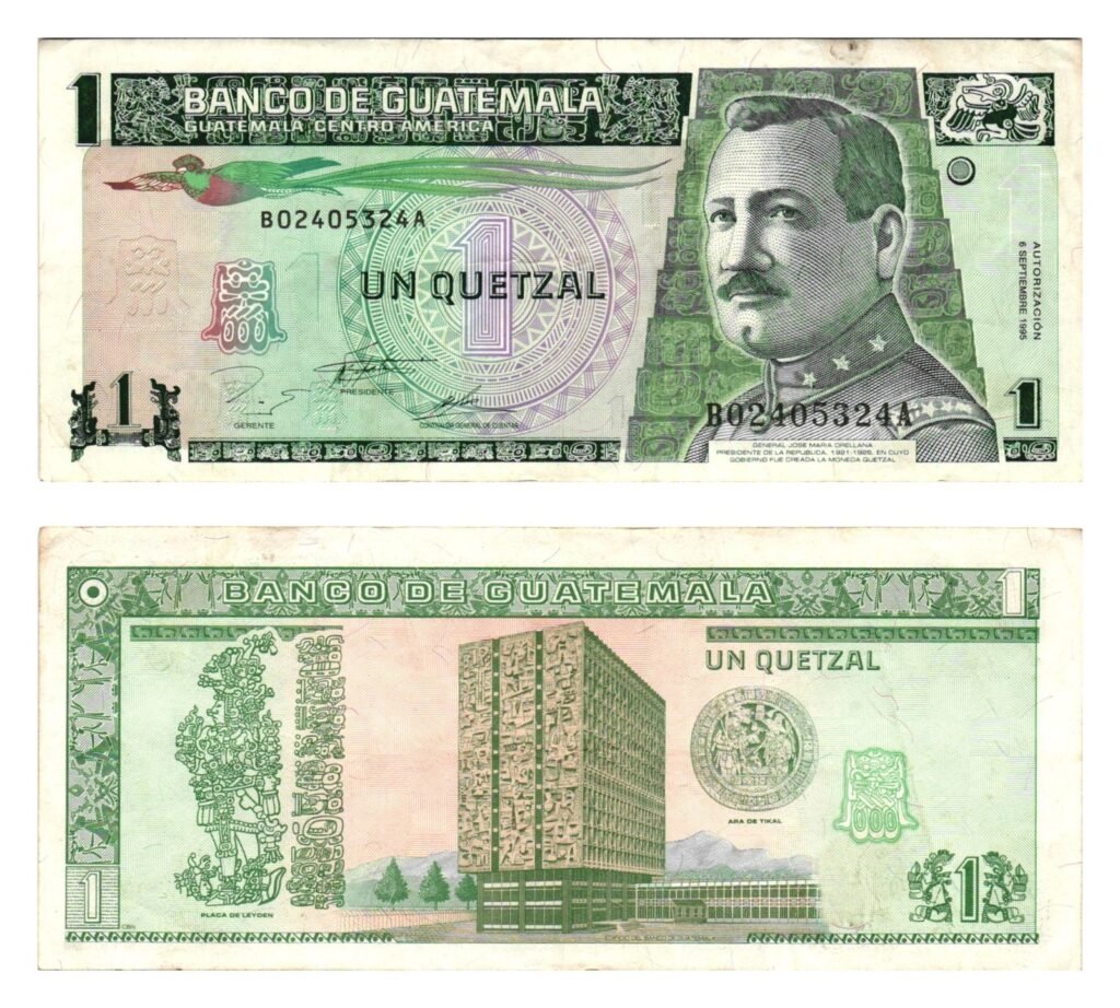 GATEMALA 1 kvecal 1995 VF