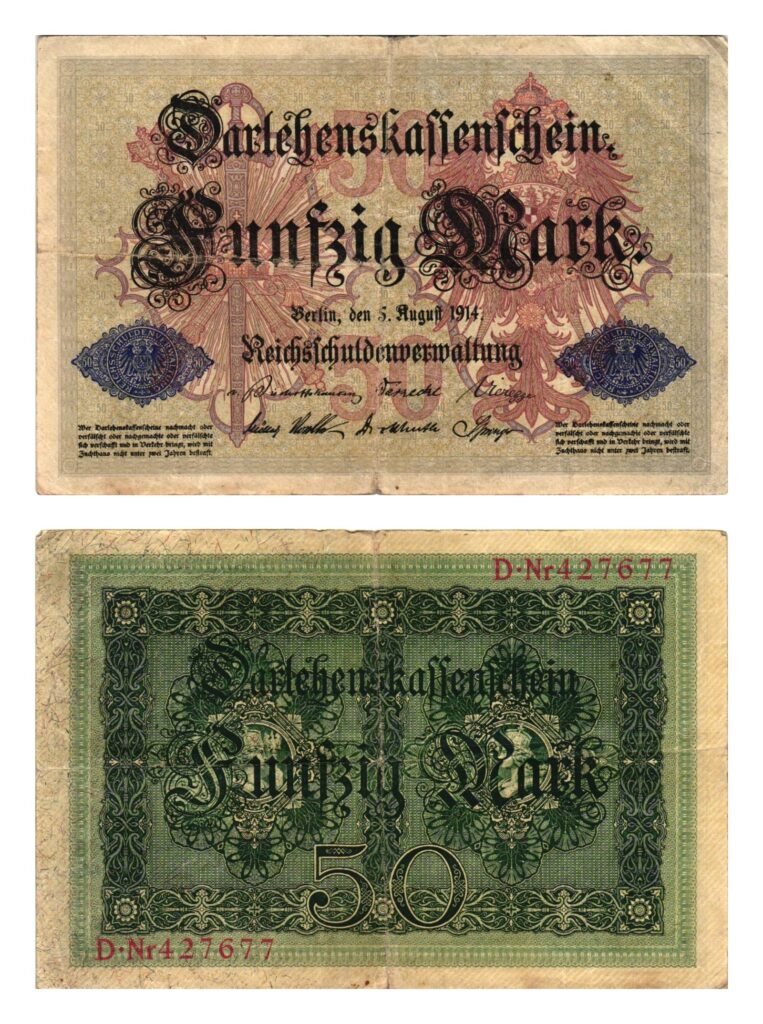 GERMANY 50 mark 1914 / Empire / VF-