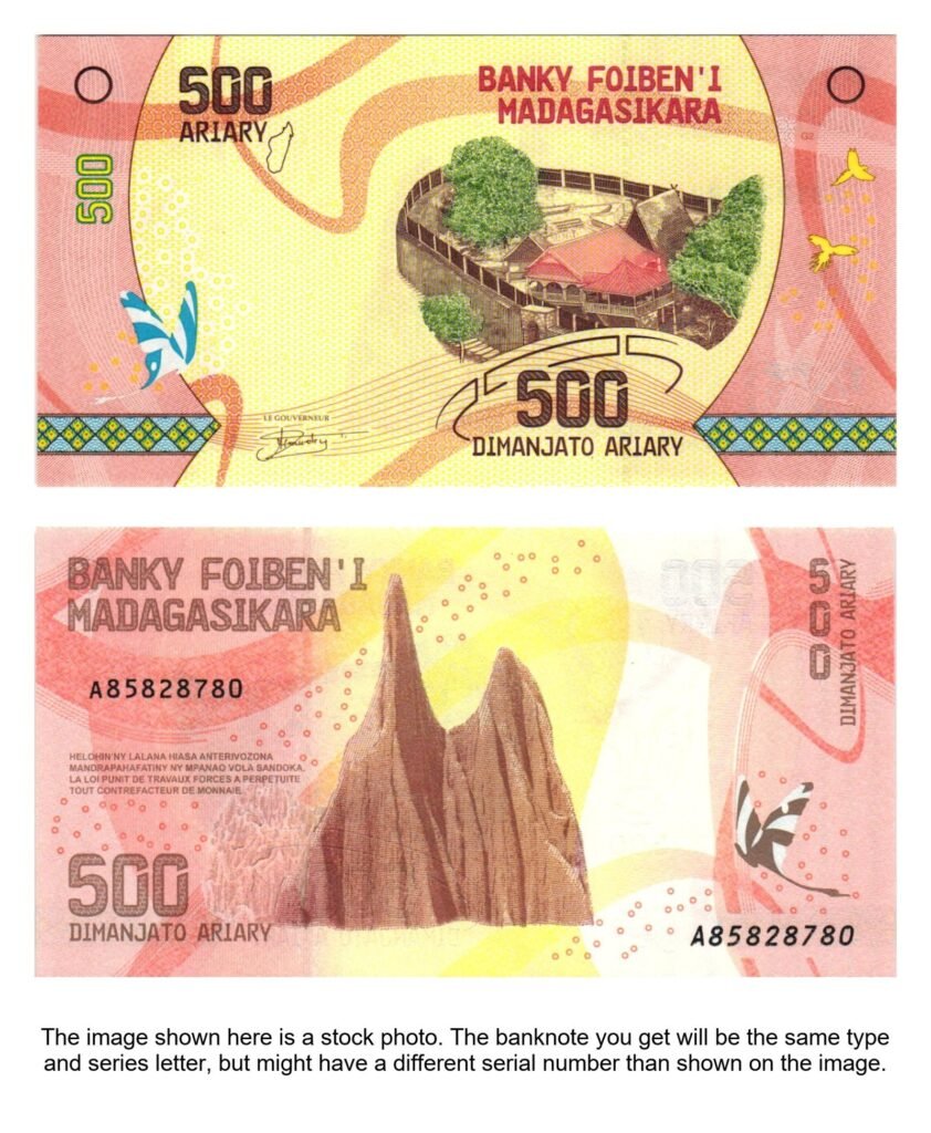MADAGASCAR 500 ariary 2017 UNC