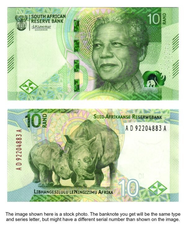 SOUTH AFRICA 10 rand 2023 UNC