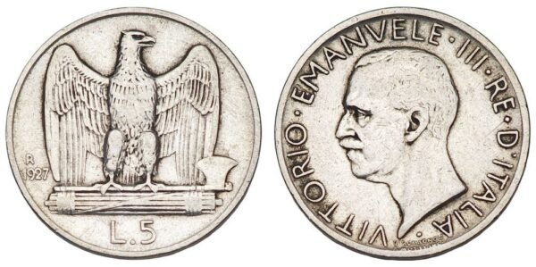 YUGOSLAVIA 20 dinara 1938 / Position A / Silver / VF