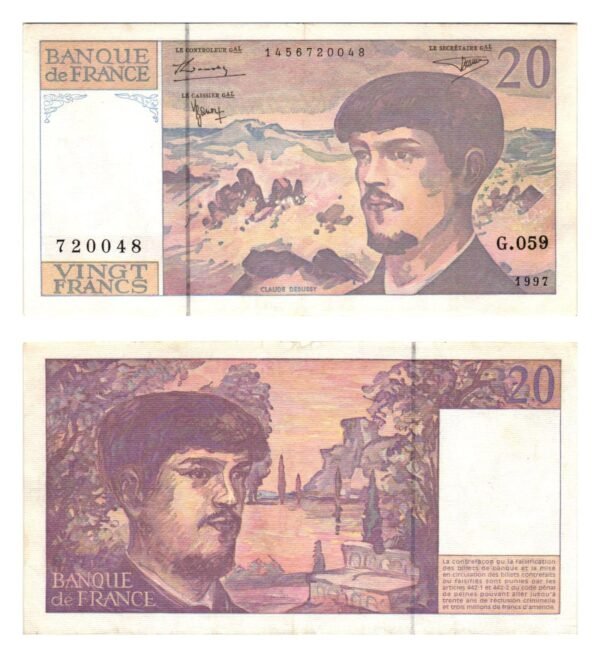FRANCE 20 francs 1997 XF