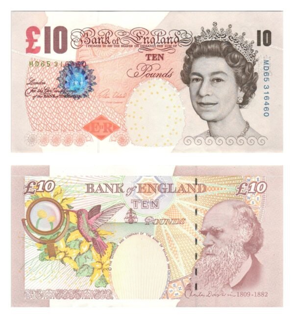 ENGLAND 10 pounds 2000 XF