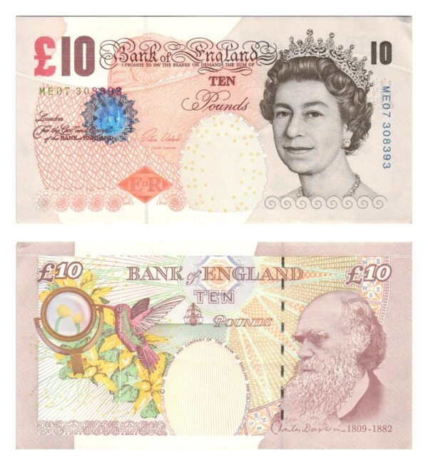 ENGLAND 10 pounds 2000 XF-