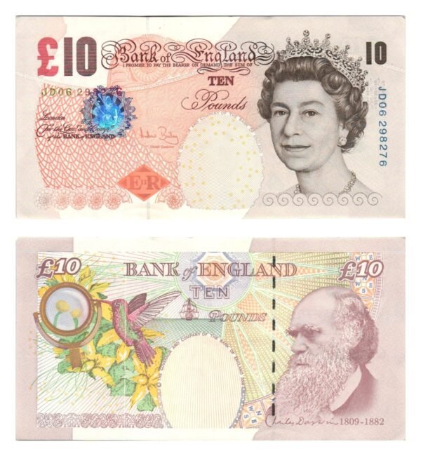 ENGLAND 10 pounds 2000 XF-