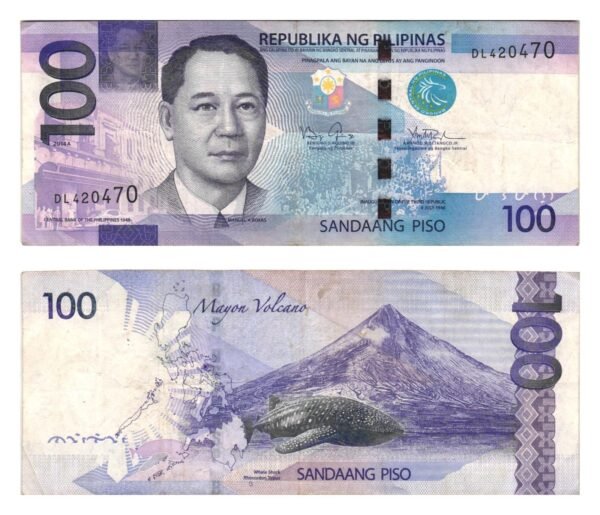 PHILIPPINES 100 piso 2014 A VF