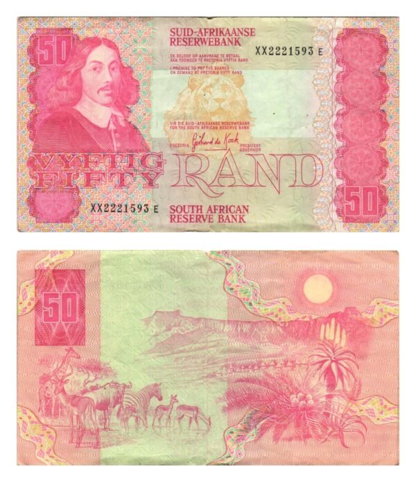 SOUTH AFRICA 50 rand ND VF-