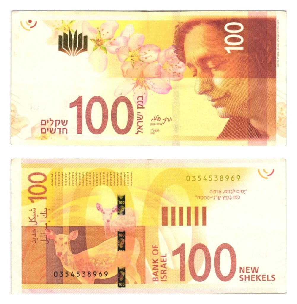 ISRAEL 100 shekels 2017 VF+
