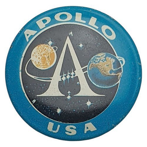 UNITED STATES OF AMERICA Apollo Space Program badge