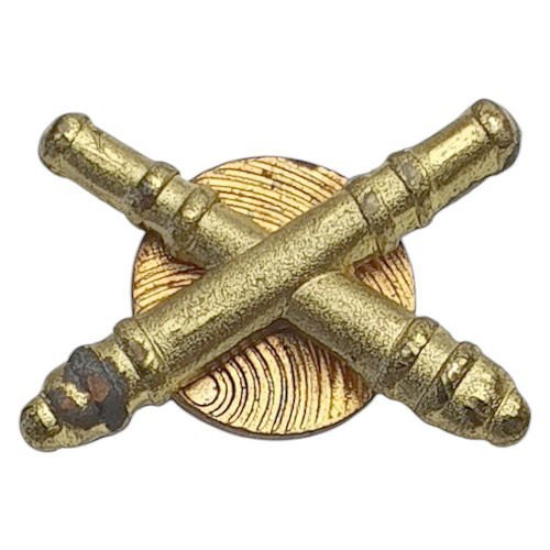 YUGOSLAVIA Yugoslav People's Army artillery collar insignia / IKOM Zagreb