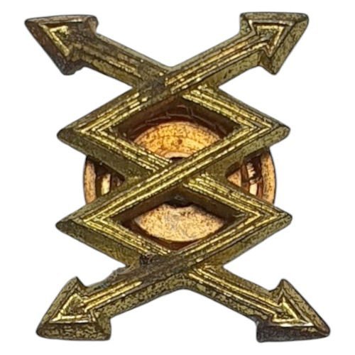 YUGOSLAVIA Yugoslav People's Army communications units collar insignia / IKOM Zagreb
