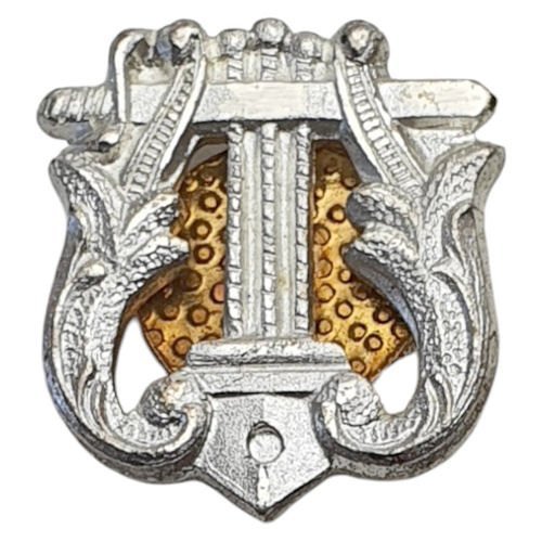 YUGOSLAVIA Yugoslav People's Army music service / civilians / collar insignia / IKOM Zagreb