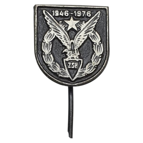 YUGOSLAVIA Croatian Aeronautical Union / Zrakoplovni savez Hrvatske / 30th anniversary, 1946–1976 / vintage lapel pin