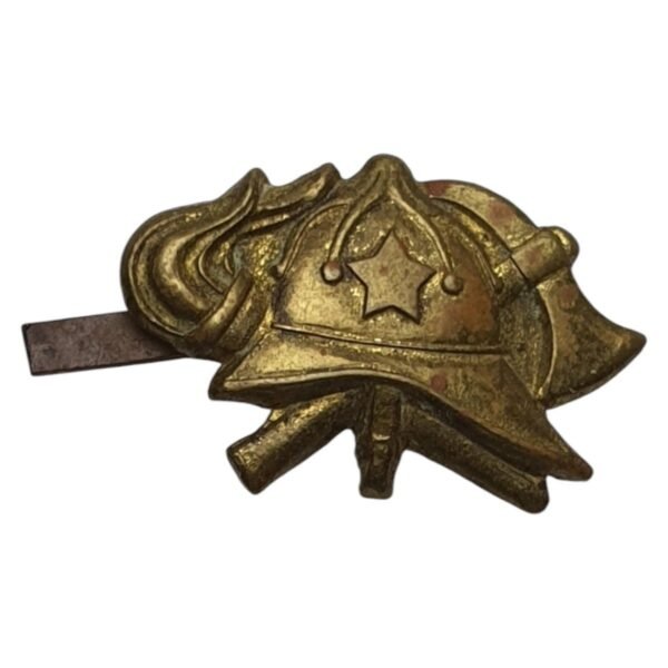 YUGOSLAVIA Fire Brigade cap badge