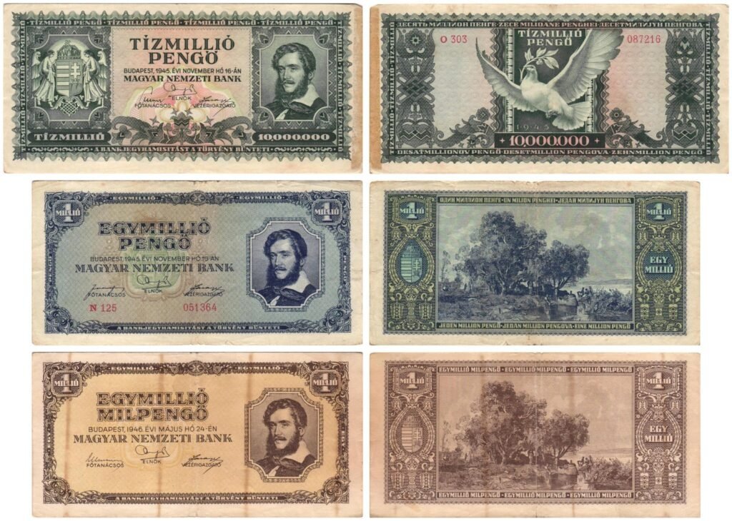 HUNGARY Lajos Kossuth pengo / banknotes lot / 3 pcs.