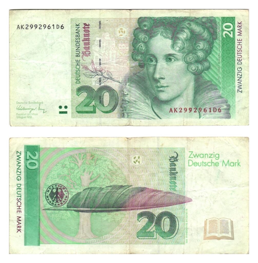 ALEMANIA 20 marcos 1991 MBC