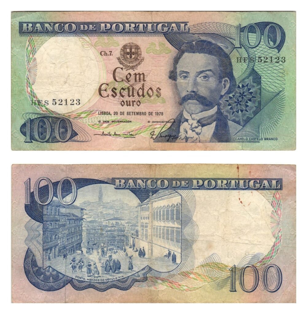 PORTUGAL 100 escudos 1978 MBC-