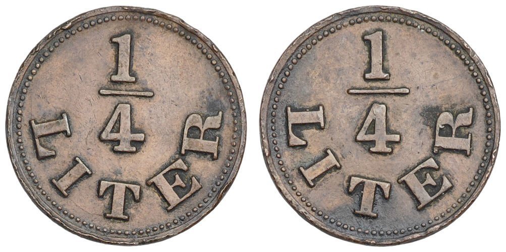 AUSTRIA 1/4 litara ND / token / VF